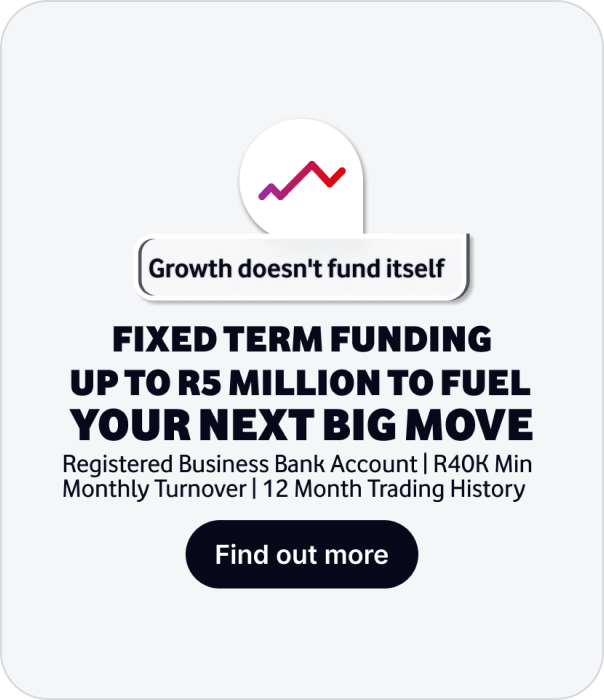 Fixed term funding